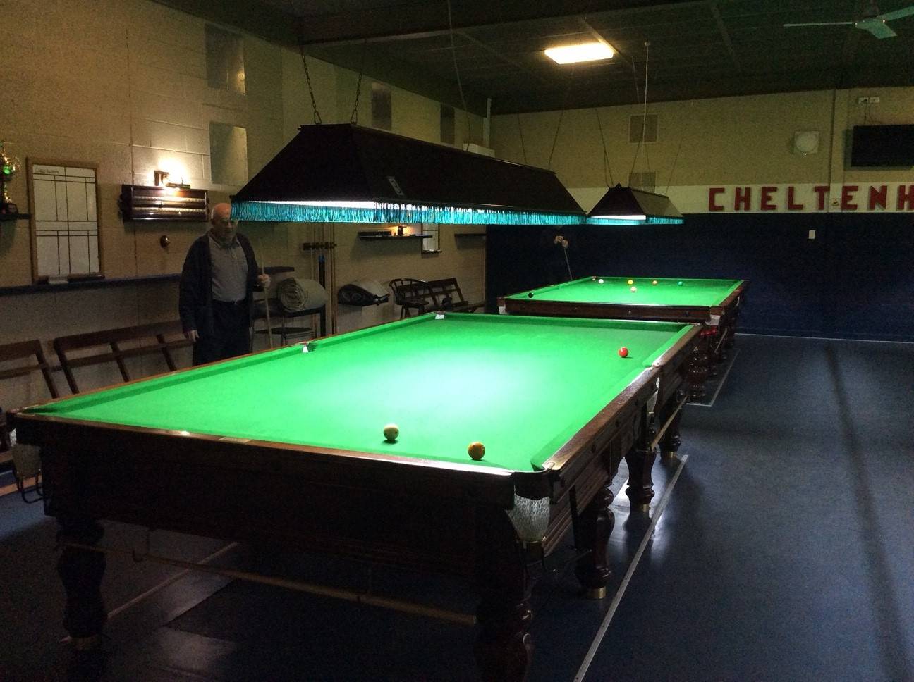 Clubroom Renovations Cheltenham Billiards and Snooker Club